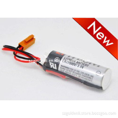 ER17500V Lithium Thionyl Chloride Battery